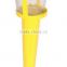 Hanging hot selling cheap gyellow Storm Lantern with Torch Shape