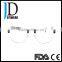 High Quality Scratch Proof Striped Acetate Half Frame Eyeglasses With Blinds