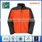 Hot selling winter super warm windbreaker mens orange softshell jacket