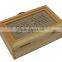 2016 top grade latest design handmade decorative wooden essential oil packing box