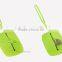 2016 Portable and Durable Candy Color Silicone Key Case Card Holder with Long Rope