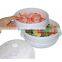 2 Tier Microwave Chinese Rice Noodle Portable Bun Vegetable Food Steamer
