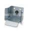 Steel gate meeting point sliding cantilever gate end stop