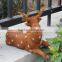 plush unstuffed animal scarface deer decoy