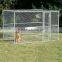 5x10x6 foot cheap chain link mesh large dog kennel with roof custom
