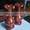 Factory price wooden colors flower vase for home decoration/ wood colored pot