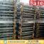 foldable galvanized storage cage with wheels