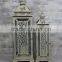 Best Price Garden Decorative Antique Black Metal Brass Candle Lantern