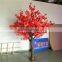outdoor street park garden Led artificial red maple tree decoration
