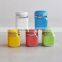 White Ceramic Square Canister With Lid and Stainless Steel,Bottles and Jar for Sugar