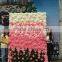 artificial flower wall with ODM design,hot sale flower wall manufacturer