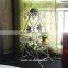 white Iron Flower Pot Rack Home Garden decoration Patio plant pot Display Stand Bonsai Holder