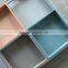 Multicolor square decorative wooden tray,