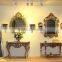 Living room furniture decorative console table with mirror