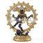 Whoelsale Regional Feature Home Decor Metal Craft Shiva Bronze Statue