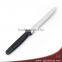 High quality stainless steel serrated steak knife with TPR coating handle (HF-44)