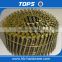 Pneumatic Galvanized Roofing Pallet Coil Nails for wooden pallets