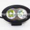 Oval 6w forklift Lamp 1800Lum Blue Auto Light 48v led light