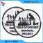 high quality customized iron on embroidery patch