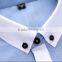 Man Oxford Shirt Short Sleeve Dress Shirt Solid Color Dress Shirt