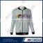 Custom 100 polyester sports jacket,polyester pullover jacket