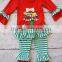 New born baby cotton clothes girls clothing set 2015 baby christmas clothes baby outfit