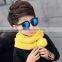 hot sales girl's scarf fashion designer boy' scarves hot sales kids stars scarf loops knitting scarves