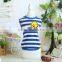 R1939H NEW!New Cute Striped Pet Puppy Dog Cat Apparel Clothes Coat T Shirts