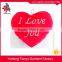 30*30cm High Quality Soft Plush Red Heart Love Pillow