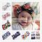 2016 new arrival boutique children elastic hair band , floral turban baby girls headband M5062003