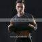 Black tightly compression sports wear fitness for men