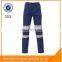 Top quality 100% Cotton 6 pocket Mens cargo pants with reflective tapes
