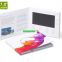 High quality 2.4,4.3,5,7,10 inch lcd video invitation business card brochure