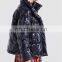2017 New Fashion New Fashion Wholesale Women's Casual Black Coat