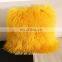 Factory wholesale fluffy and soft real mongolian lamb fur pillow cover fur pillow cases