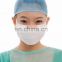 Surgical splash proof 3ply personal protective face mask with tie on