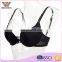 Net surface sexy color breathable nylon latest sexy fancy bra