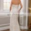 Fit and flared bridel wedding gown