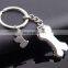 Dog Bone Metal Keychain 3D Zinc Alloy Promotional Gift