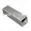 Welded gi tube gi hollow section price carbon steel square pipe