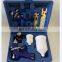 Spray gun kit 2 sets of cartridges spray gun glove box batch