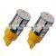 2x No Resistor Amber-Yellow 7440 35SMD T20 LED Bulbs Turn Signal Lights canbus