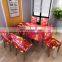 red room spandex chair covers Christmas home decoration  wedding decoration universal  chair cover
