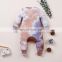 Popular item newborn baby boys' and girls' tie-dyed jumpsuit long sleeve infants rompers