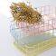 Bathroom Color Metal Wire Mesh Storage Laundry Baskets For Kitchen /Snack Storage