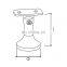 Casting Stainless Steel Wall Mounting Railing Support/Bracket with Fixed Saddle