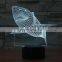 New Shark 3D LED Fishing Tools Within Fish Table Lamp Home Decor Party 7 Colors Changing Night Light Bedside Sleep Decor Light