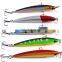 Hampool Topwater Spoon Jointed Fly Hard Minnow Soft Fishing Lure