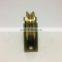 fast delivery and factory price V groove e steel wheel roller bearing sliding door wheel roller