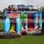 Superhero Bounce House Kids Jumping Bouncy Castle Slide For Party